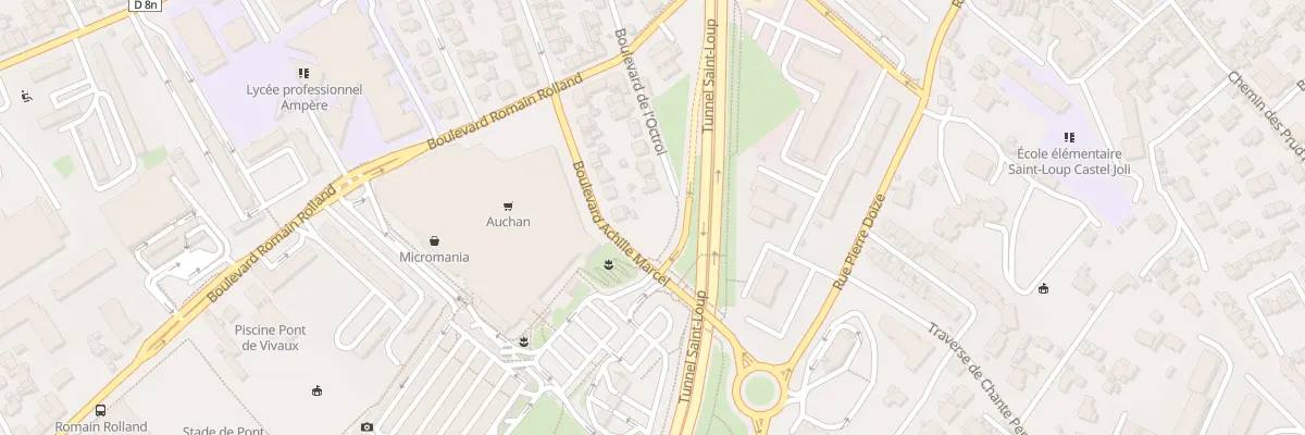 Plan du 40 Bd de l’Octroi à Marseille 10e Arrondissement