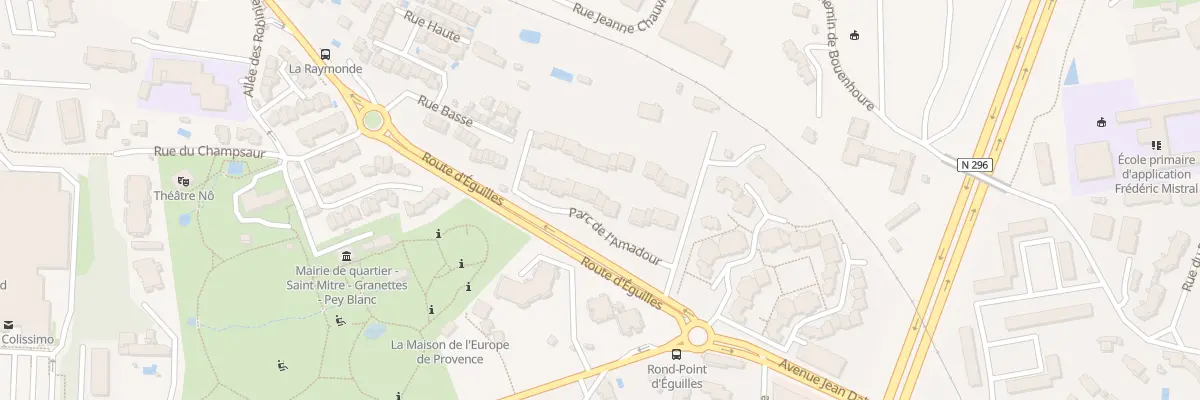 Plan du 30 Rte d’Eguilles à Aix-en-Provence