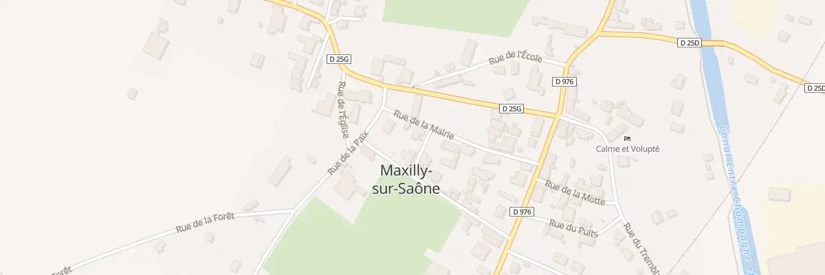 Plan du 2 Rue de Bourgogne à Maxilly-sur-Saône
