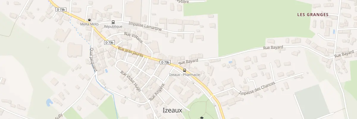 Plan du 1B Rue Bayard à Izeaux