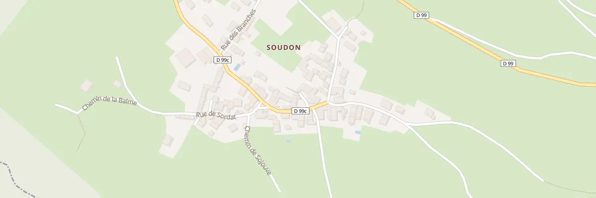 Plan du 257 Rue Principale Soudon à Souclin