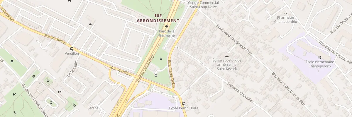Plan du 145 Rue pierre doize à Marseille 10e Arrondissement