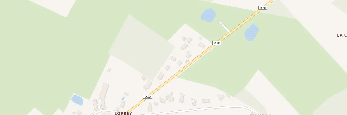 Plan du 3434 Rue de Flammerans à Auxonne