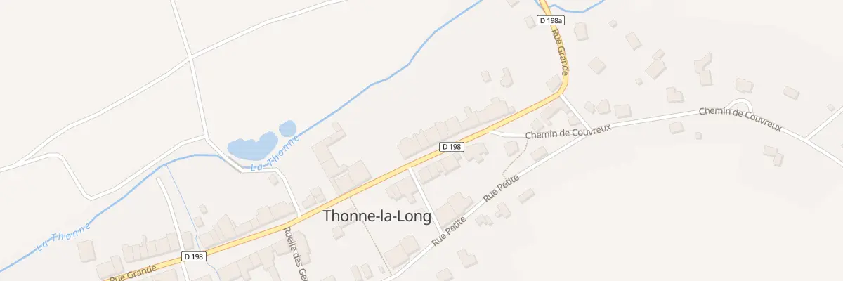 Plan du 49 Rue Grande à Thonne-la-Long