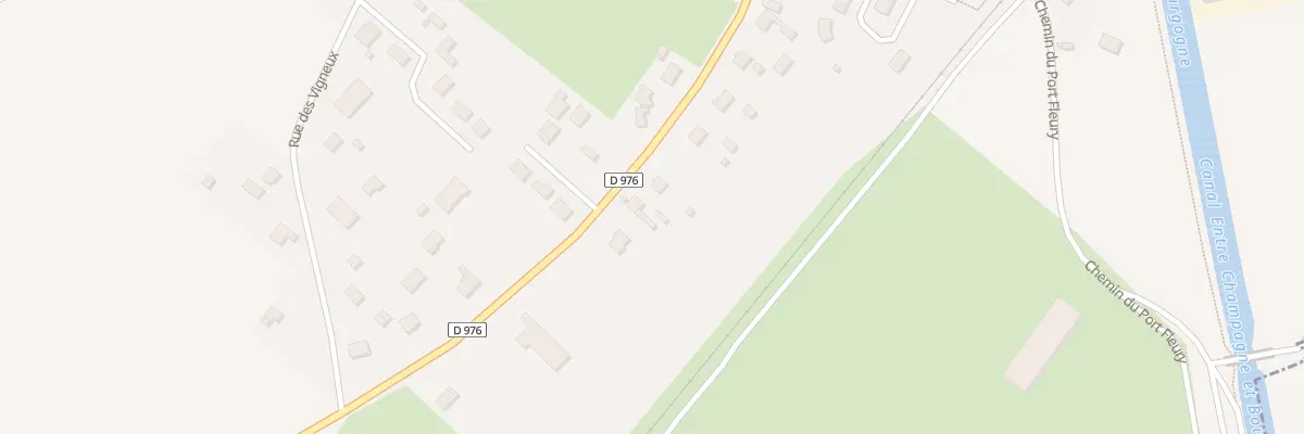 Plan du 33 Rte de Pontailler à Maxilly-sur-Saône