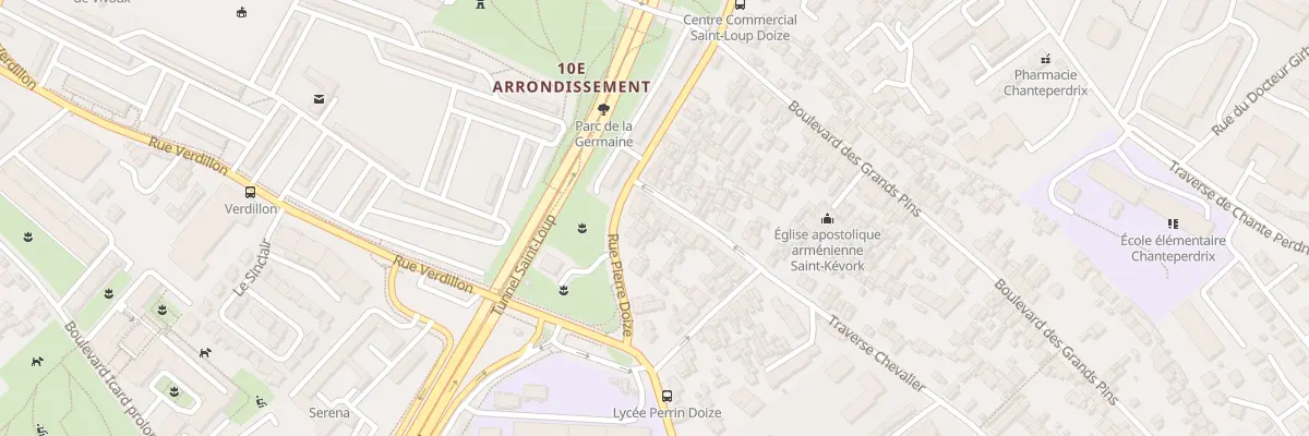 Plan du 4 Tra Chevalier à Marseille 10e Arrondissement