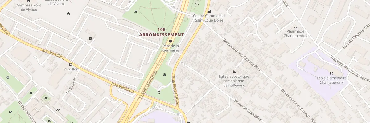 Plan du 139 Rue pierre doize à Marseille 10e Arrondissement