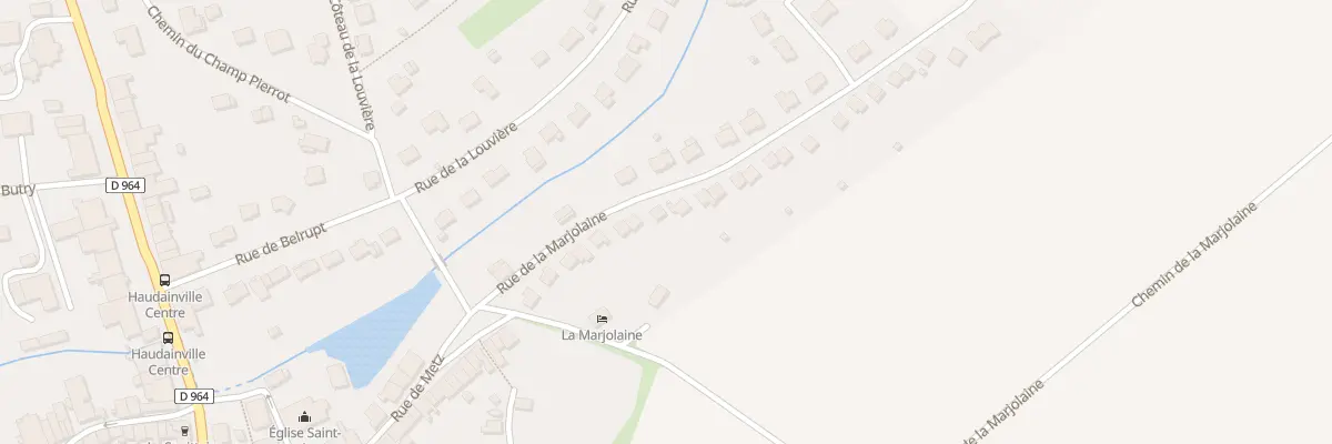Plan du 16 Rue de la Marjolaine à Haudainville