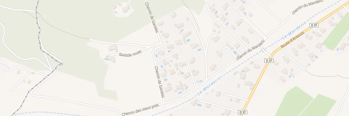 Plan du 94A Che de la Bastide Route à Villelaure