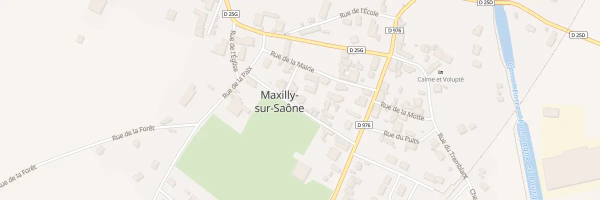 Plan du 8 Rue de l’Europe à Maxilly-sur-Saône