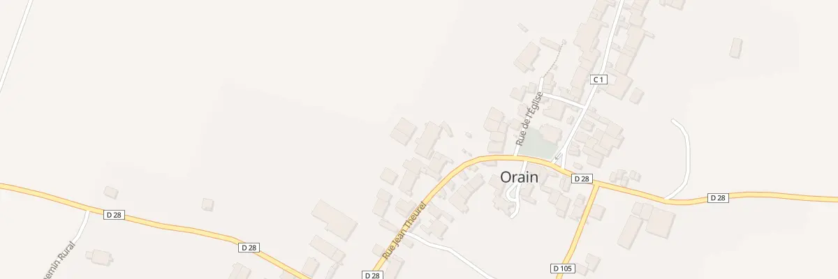 Plan du 20 Rue Jean Theurel à Orain