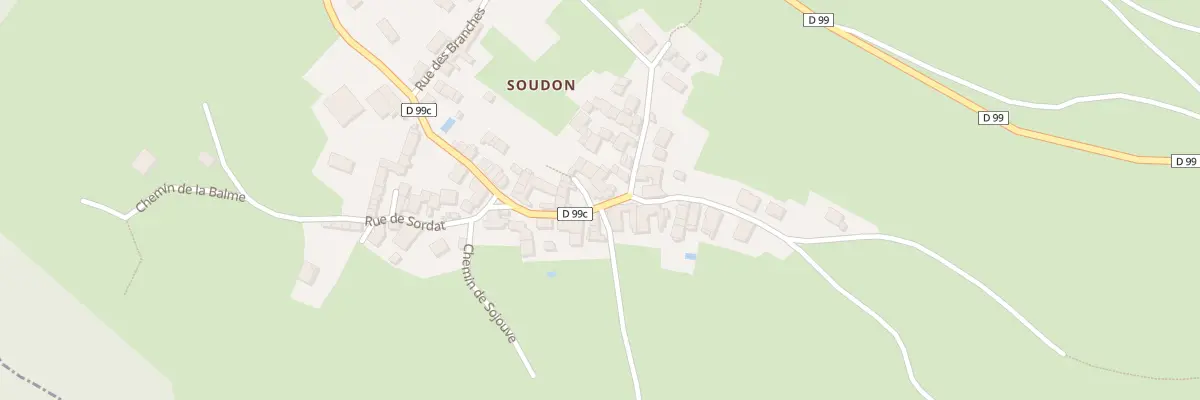 Plan du 5099 Soudon à Souclin