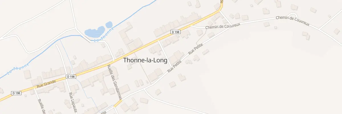 Plan du 6 Rue Petite à Thonne-la-Long