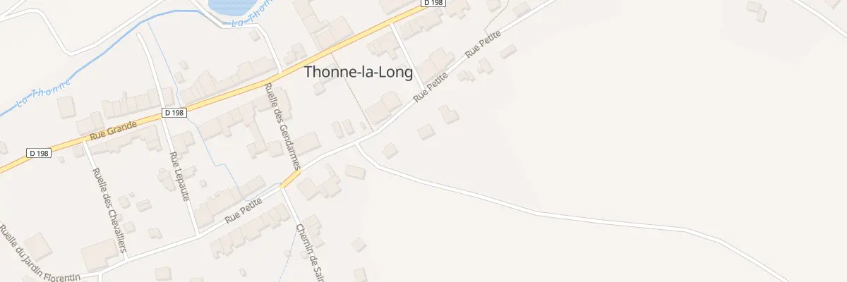 Plan du 3B Rue Petite à Thonne-la-Long
