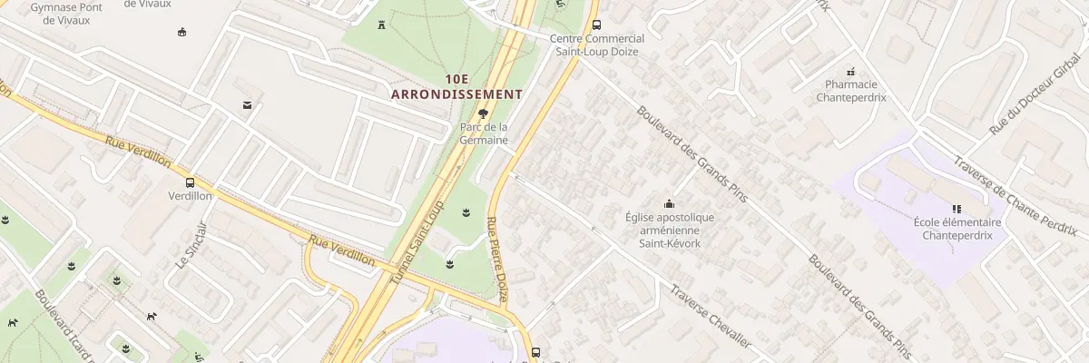 Plan du 9 Tra Chevalier à Marseille 10e Arrondissement