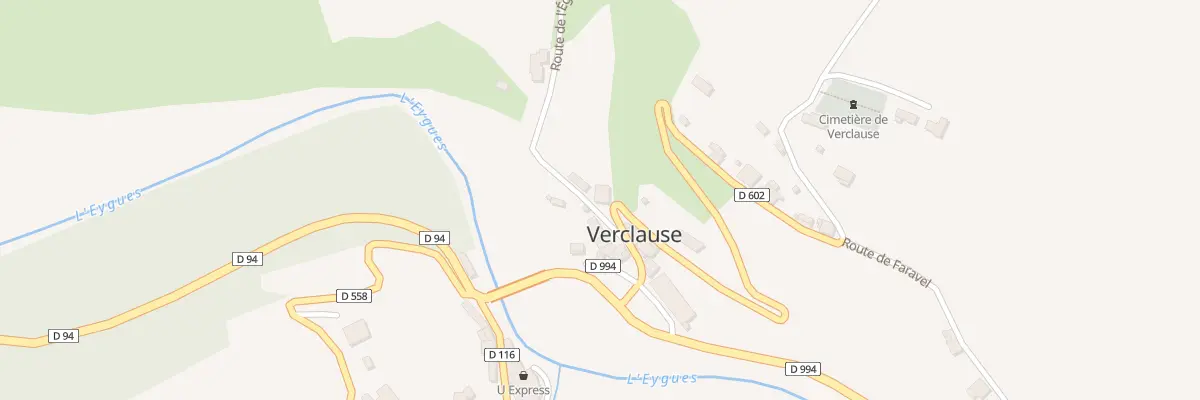 Plan du 5059 Sous le Village à Verclause