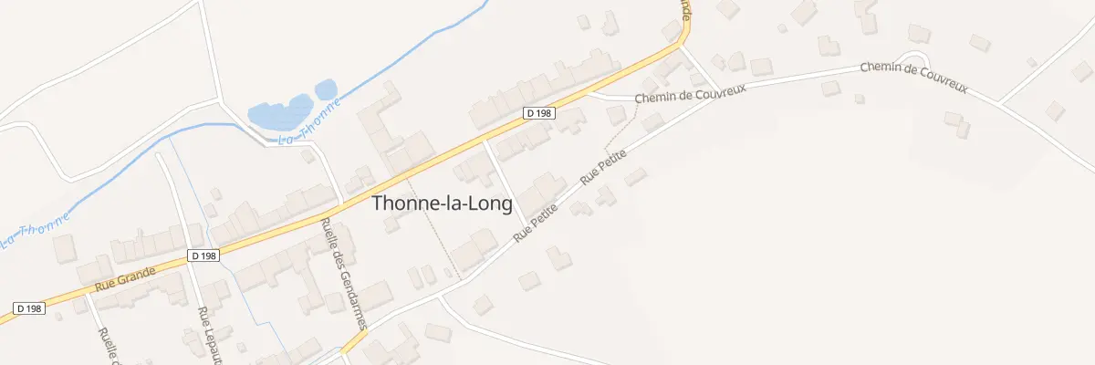 Plan du 4 Rue Petite à Thonne-la-Long