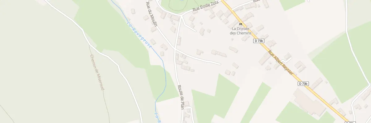 Plan du 300 Rue du Moulin à Izeaux