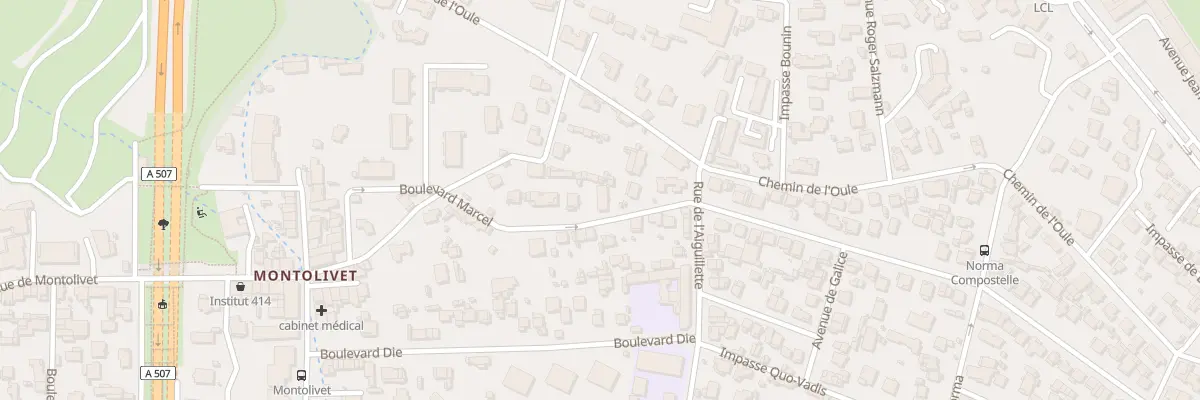 Plan du 39 Bd Marcel à Marseille 12e Arrondissement
