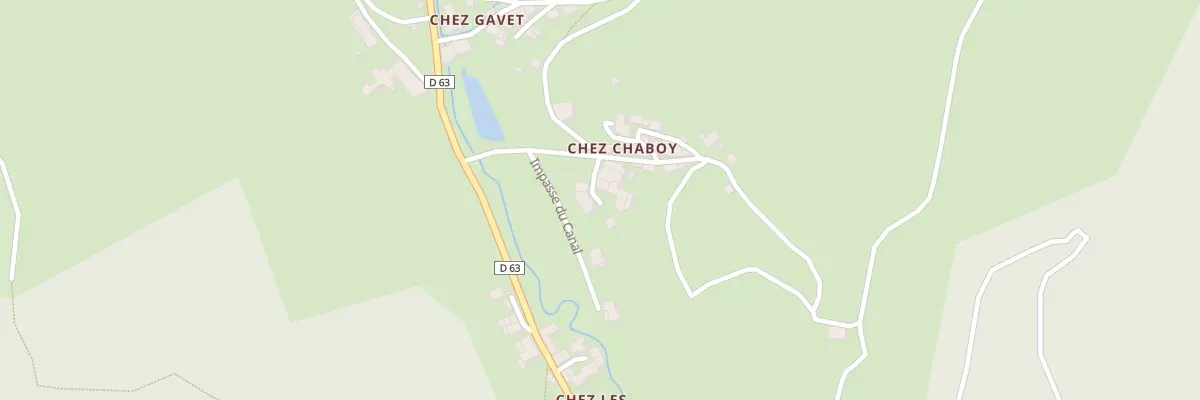 Plan du 29 Cour Chantemerle à L’Abergement-de-Varey