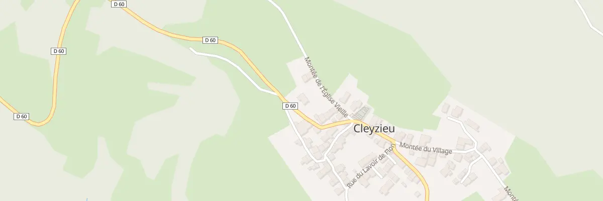 Plan du 5096 Le Bourg à Cleyzieu