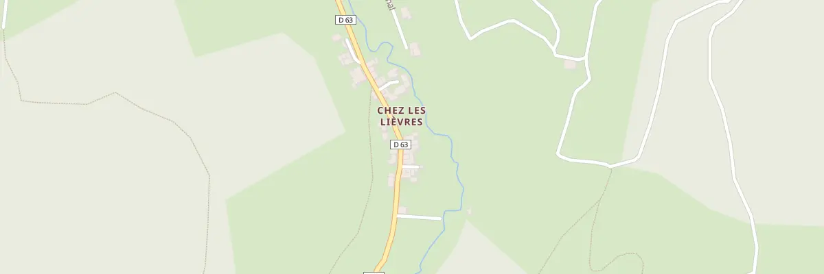 Plan du 5064 Chez les Lievres à L’Abergement-de-Varey