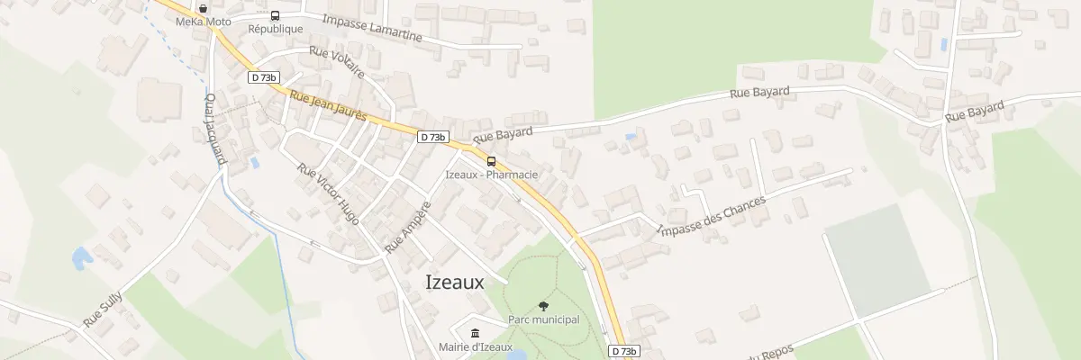 Plan du 45 Rue Albert Reynier à Izeaux