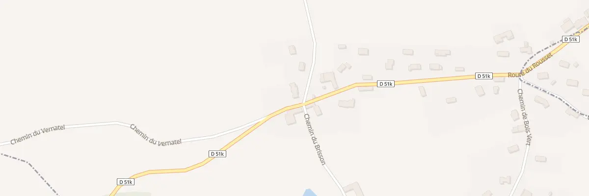 Plan du 140 Che de Chalon à Doissin