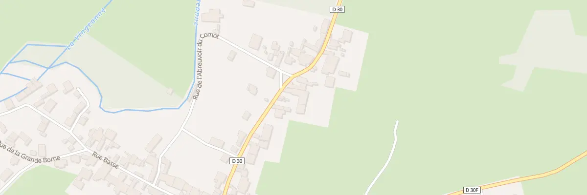 Plan du 3 Rue Haute du Chanoy à Saint-Seine-sur-Vingeanne