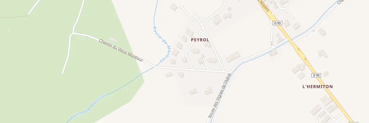 Plan du 120 Rue des Tilleuls à Montlaur-en-Diois
