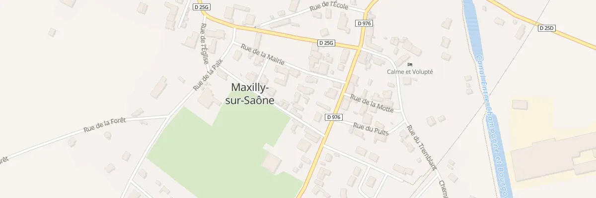 Plan du 6 Rue de l’Europe à Maxilly-sur-Saône