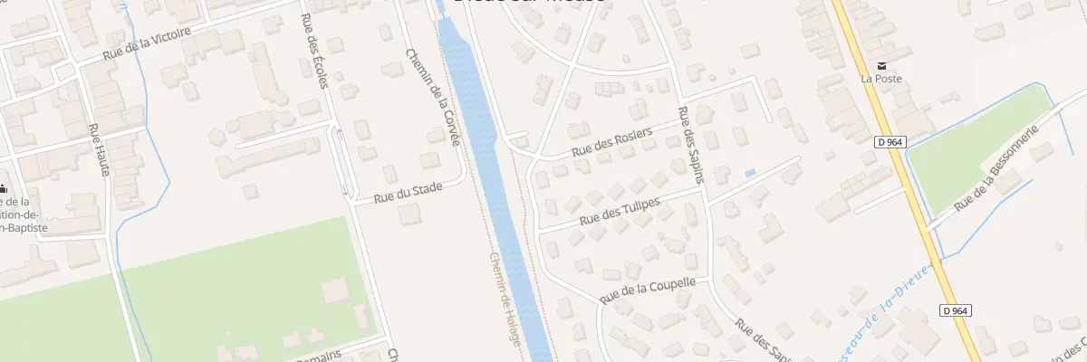 Plan du 5 Rue de la Tuilerie à Dieue-sur-Meuse