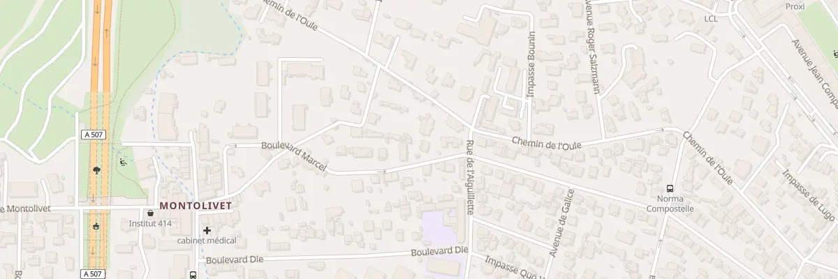 Plan du 41 Bd Marcel à Marseille 12e Arrondissement