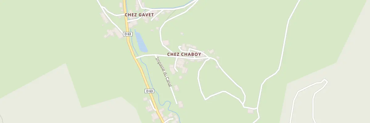 Plan du 126 Rue de l’Etang à L’Abergement-de-Varey