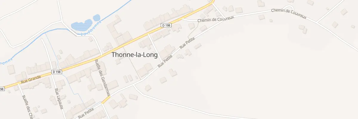 Plan du 3 Rue Petite à Thonne-la-Long