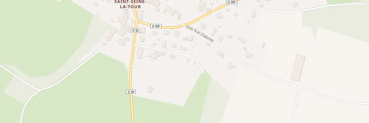 Plan du 20 Ptr Petite Rue de Belle Charme à Saint-Seine-sur-Vingeanne