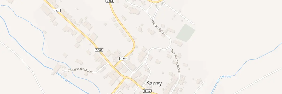 Plan du 3 Rue de l’Eglise à Sarrey
