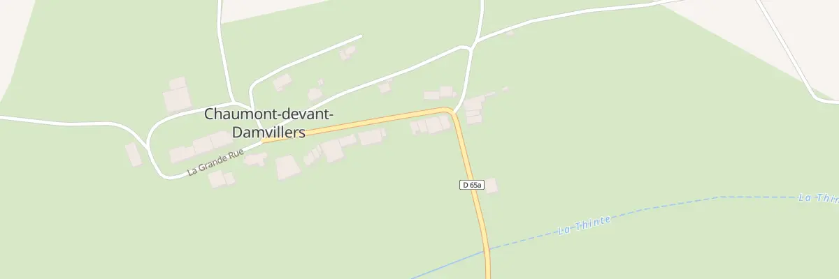 Plan du 5 Gr La Grande Rue à Chaumont-devant-Damvillers