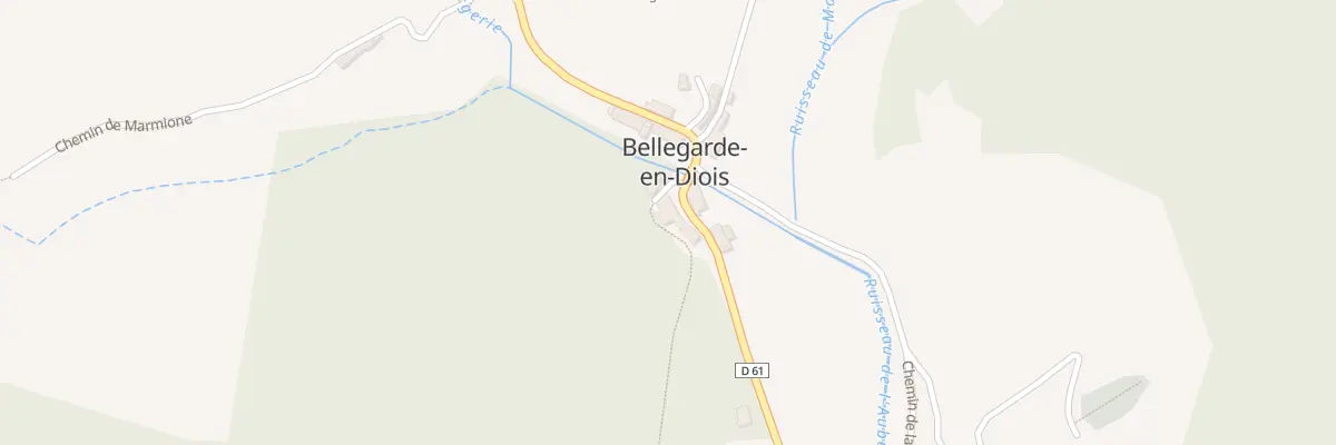 Plan du 2052 Rte des Lavandes à Bellegarde-en-Diois