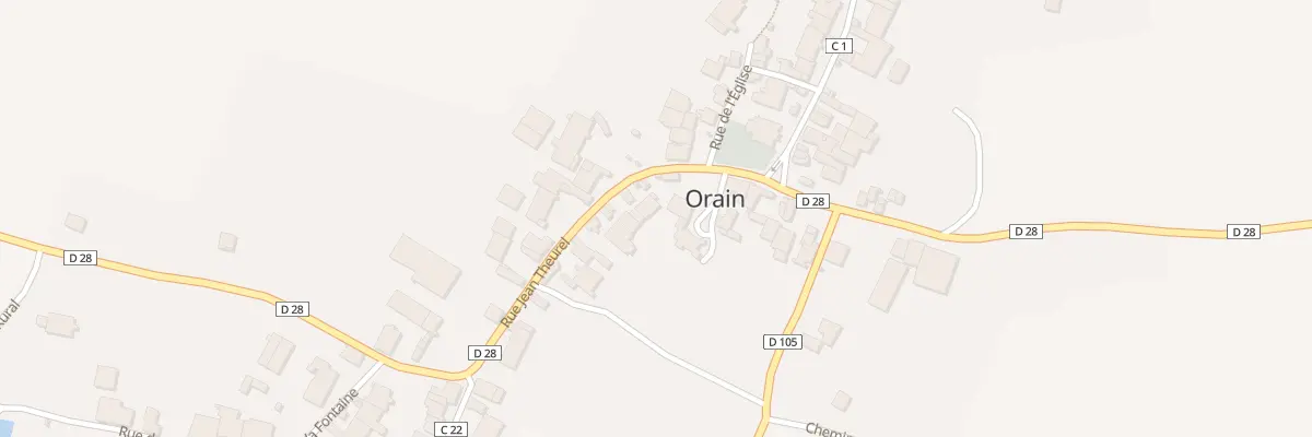 Plan du 15 Rue Jean Theurel à Orain
