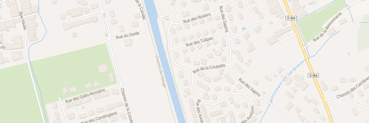 Plan du 9 Rue de la Tuilerie à Dieue-sur-Meuse