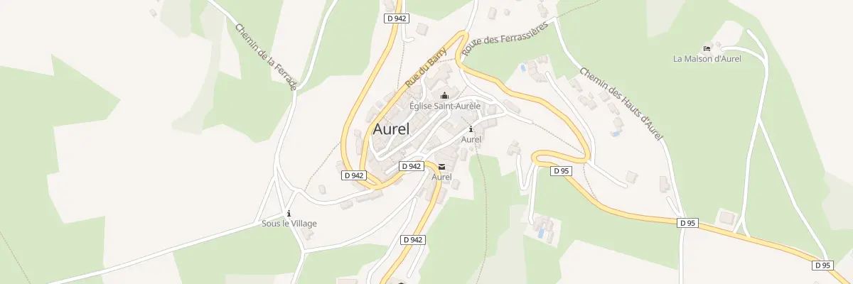 Plan du 5053 Village à Aurel