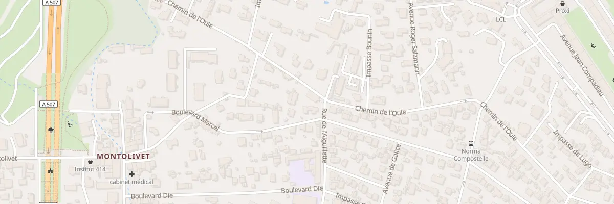 Plan du 45 Bd Marcel à Marseille 12e Arrondissement