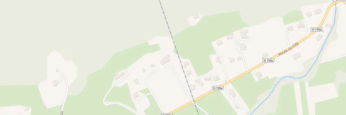 Plan du 5037 Le Claux à Montbrun-les-Bains