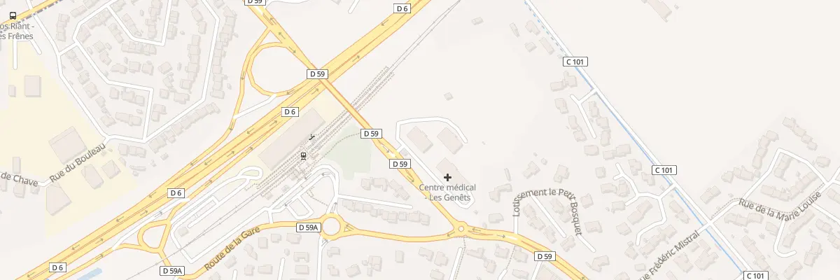 Plan du 606 Av du Général de Gaulle à Simiane-Collongue