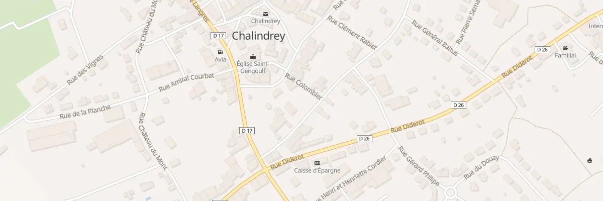 Plan du 5B Rue Turenne à Chalindrey