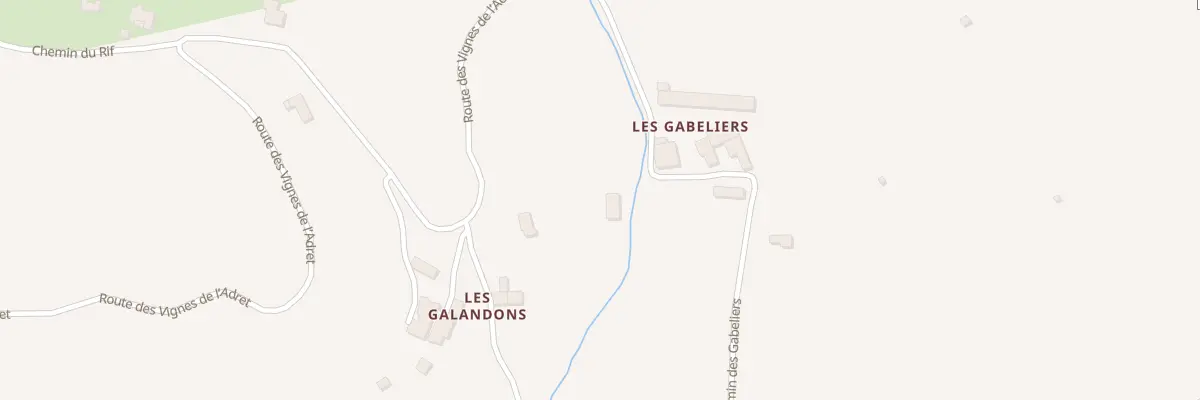 Plan du 5045 Vignes de l’Adret à Montlaur-en-Diois