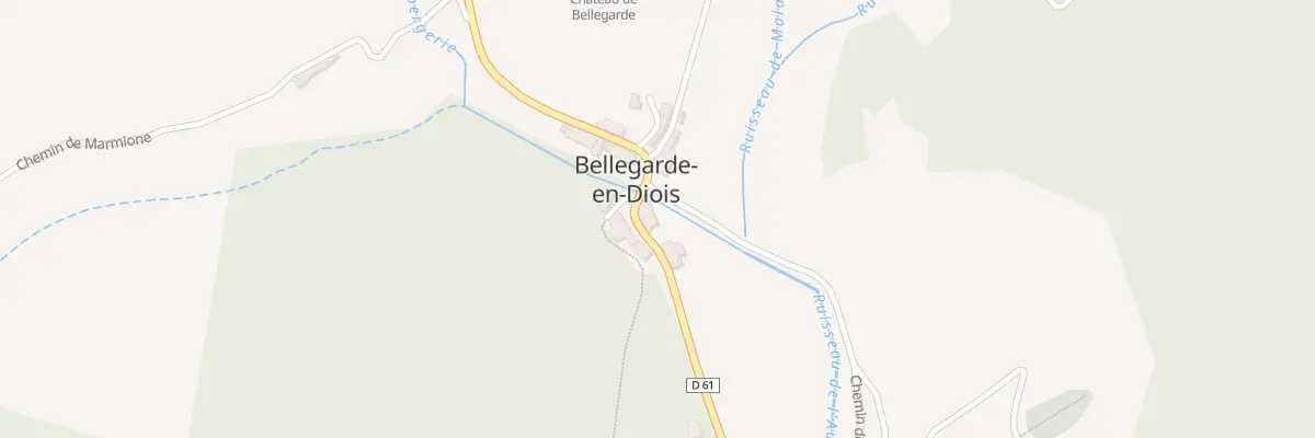 Plan du 2049 Rte des Lavandes à Bellegarde-en-Diois