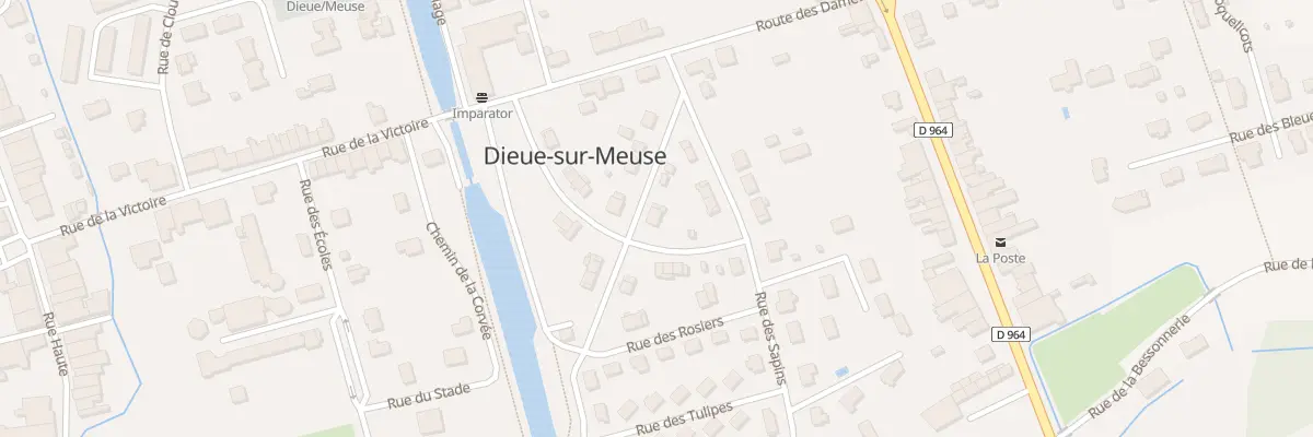 Plan du 1 Rue de la Tuilerie à Dieue-sur-Meuse