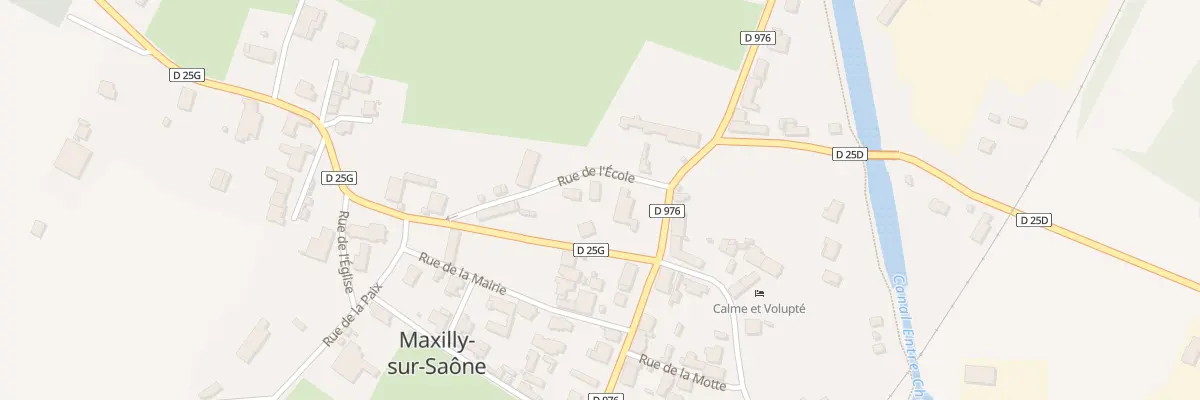 Plan du 1 Rue de l’Ecole à Maxilly-sur-Saône